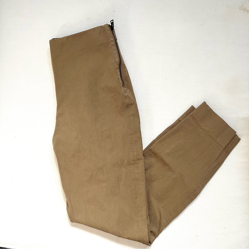 Everlane Dark Tan Brown Straight Leg Pants Slacks Size 4